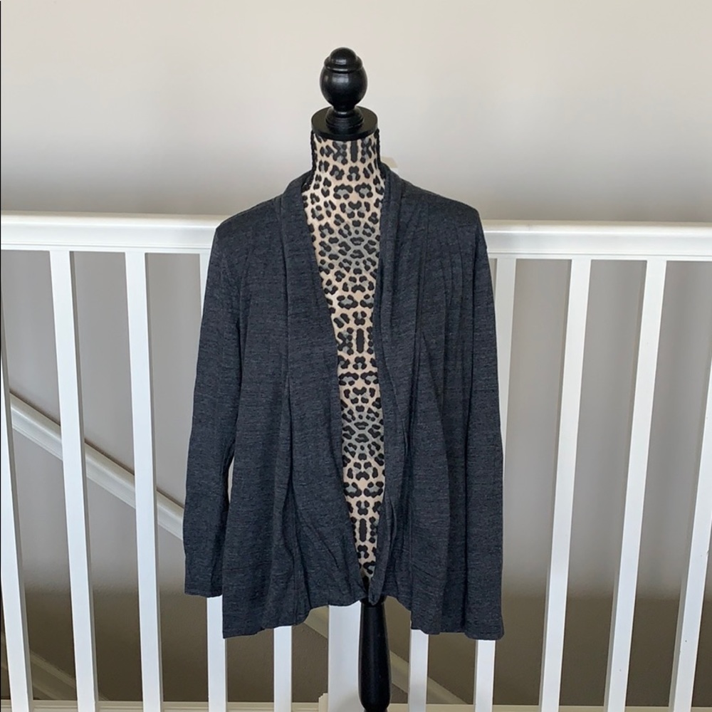 Gray Cardigan